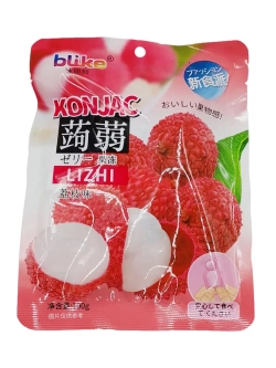 Желе с конжаком Конняку со вкусом Личи 100 г * 5 шт