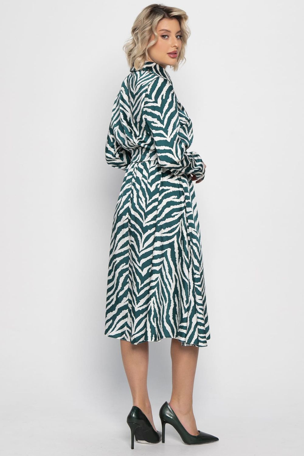 Платье Морена (бело-зеленое) П14969-45М LT Collection