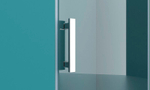 Душевая дверь BelBagno Kraft 120 KRAFT-B-12-60/60-C-Cr-R профиль Хром стекло прозрачное