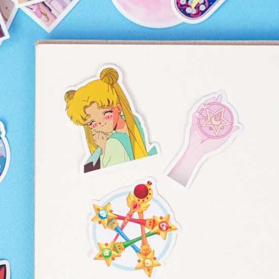 Набор стикеров "Sailor Moon" 60 шт.