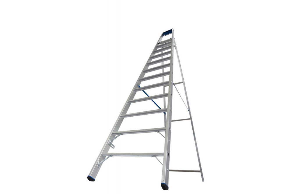 STABILO Свободностоящая стремянка,12 ступенек (124579)