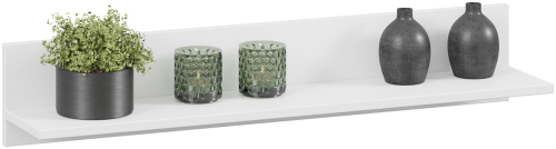 Денвер Полка навесная (Белый текстурный) ТриЯ