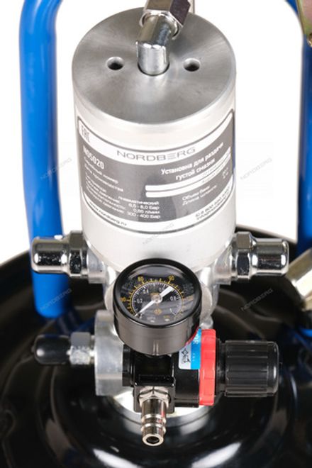 Цена на NORDBERG (NO5020) Установка пневматическая для раздачи густой смазки с баком 20 л