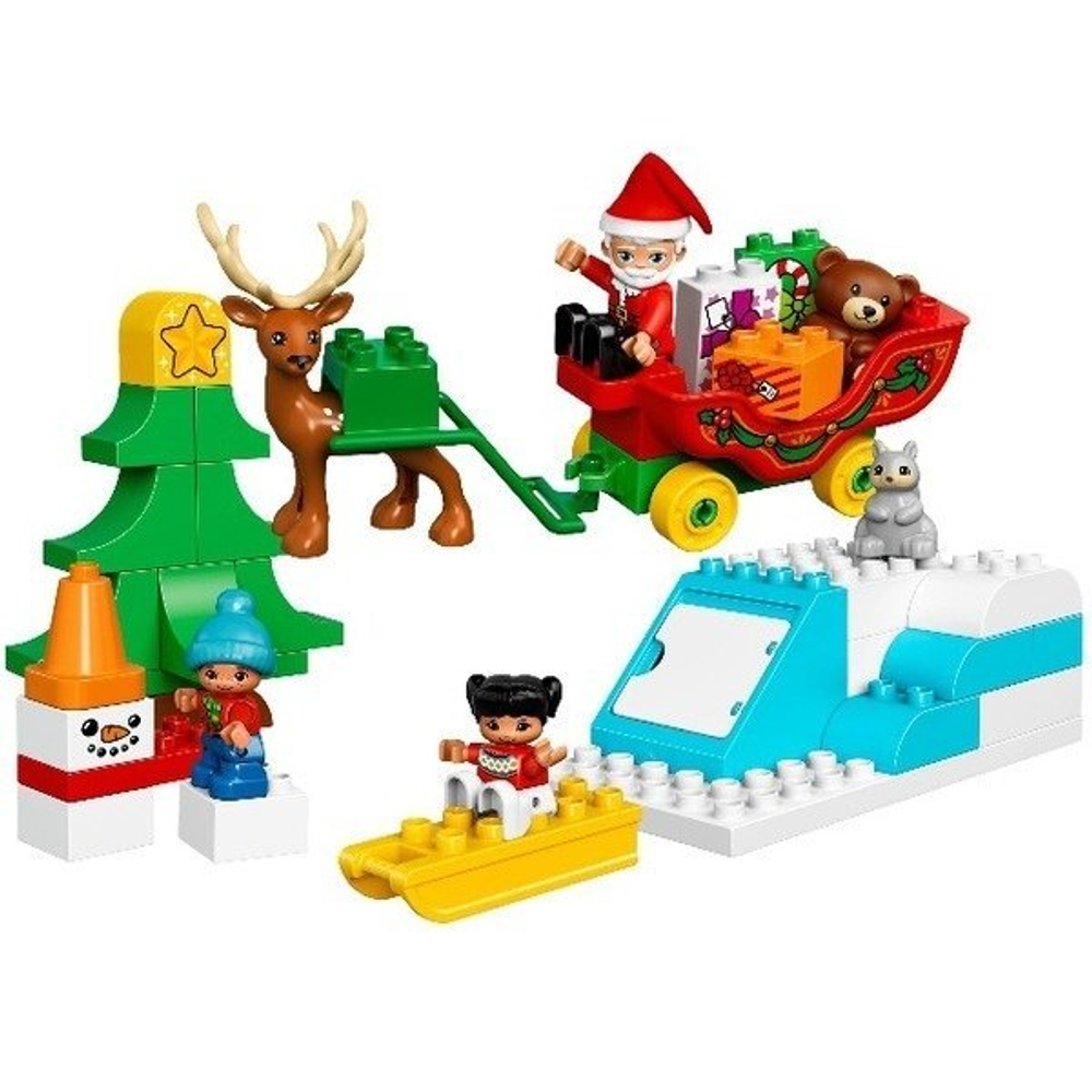 LEGO Duplo: Новый год 10837 — Santa's Winter Holiday — Лего Дупло