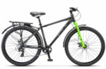 Велосипед 27.5" Stels Navigator-700 Курьер MD Z010 (2024) р.17.5" Черный