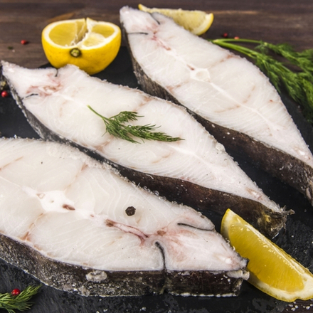 Стейки синекорого палтуса "BOREALIS" 400 гр (свежемороженые)