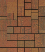 Тротуарная плитка ВЫБОР, форма Мюнхен, h=60мм