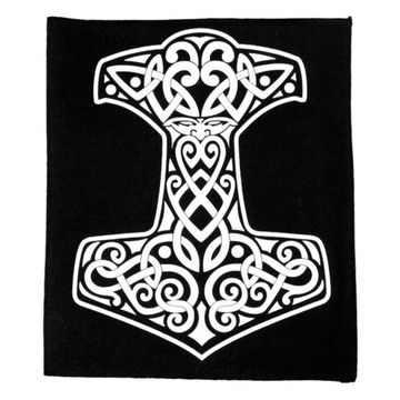 Нашивка спиновая Мьёльнир ( Молот Бога Тора )