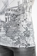 Туника Френч (48-56) Serenada белый (Акция)