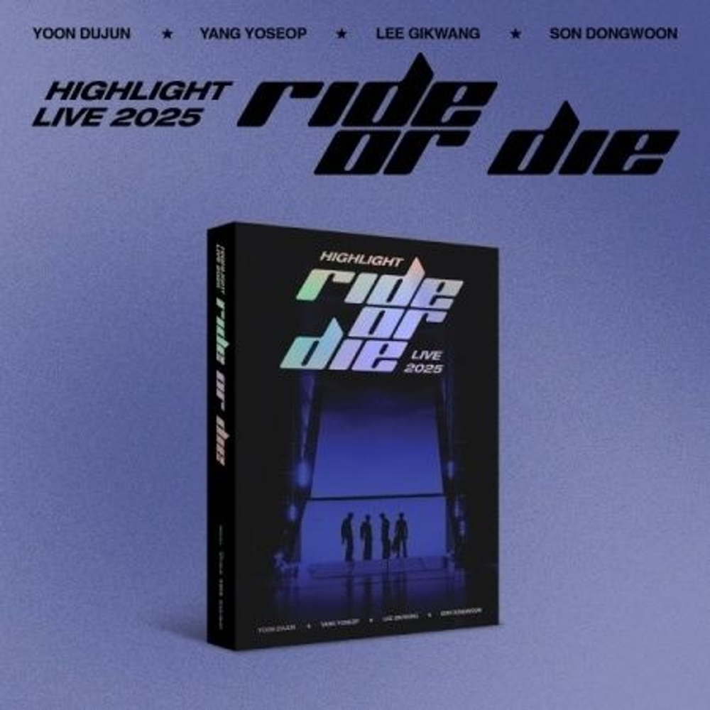Альбом HIGHLIGHT - RIDE OR DIE HIGHLIGHT LIVE 2025 Limited Edition