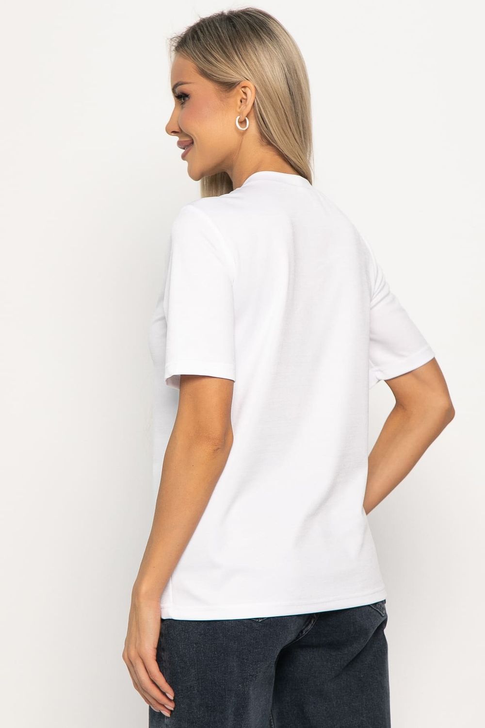 Футболка базовая (белая) Б14943-10М LT Collection