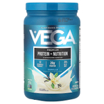Vega, Растительный коктейль Essentials, ваниль, 619 г (1 фунт 5,9 унции)