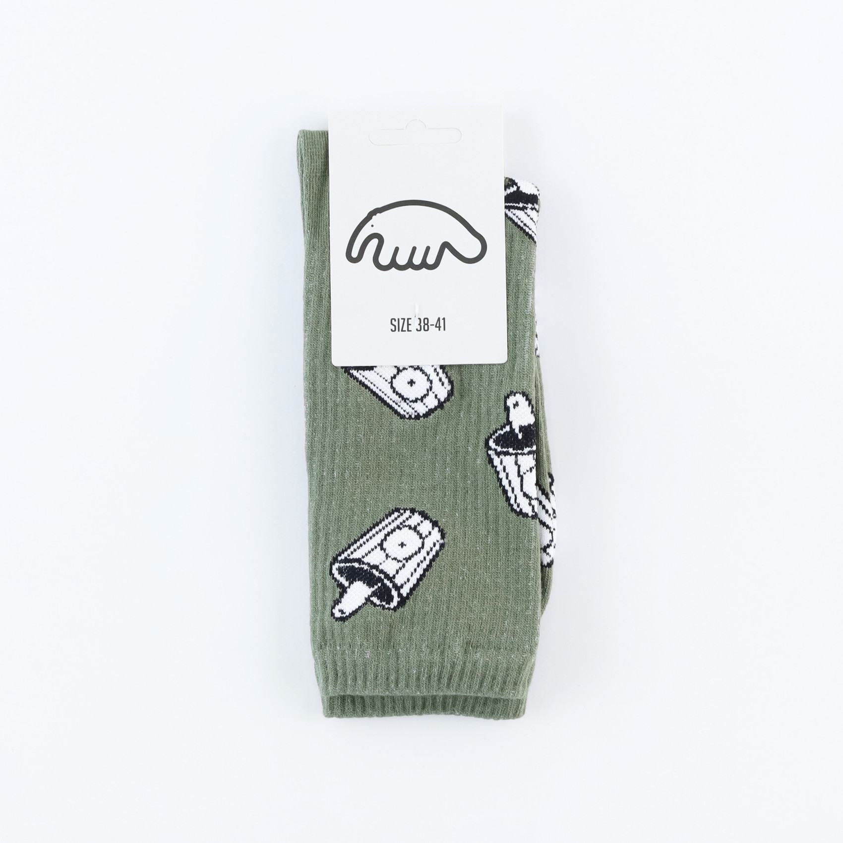Носки Anteater Socks (green) артикул: - купить в магазине Дайс
