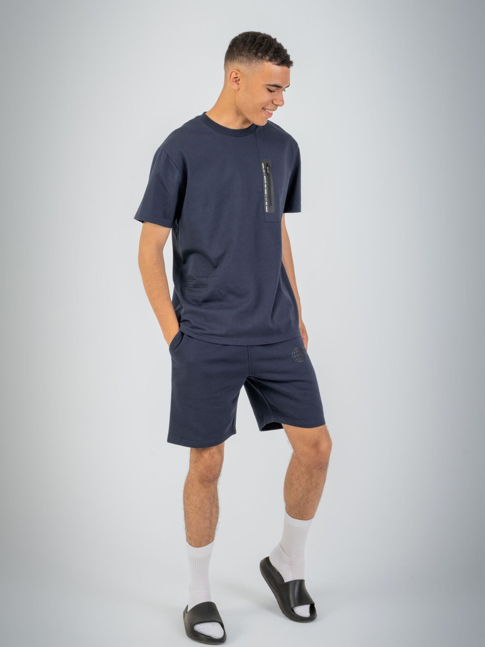 Футболка мужская ORIGINAL CREATOR HTML ZIP T-SHIRT, Темно-синий