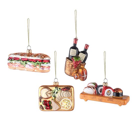 Набор ёлочных украшений christmas feast коллекции new year essential