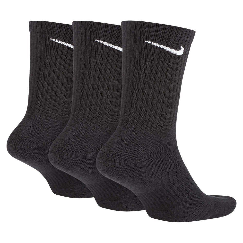Баскетбольные носки Nike Everyday Cushioned Crew 3pack Socks Black