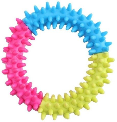 Игрушка резиновая "Кольцо с шипами", 11 см