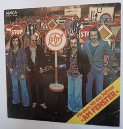 Винтажная виниловая пластинка City Am Fenster (GDR 1978)