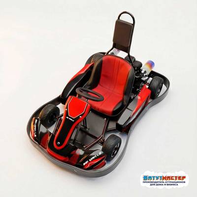 Бамперная электромашинка «Гоночный Лидер» для автодрома, для ТРЦ и парков