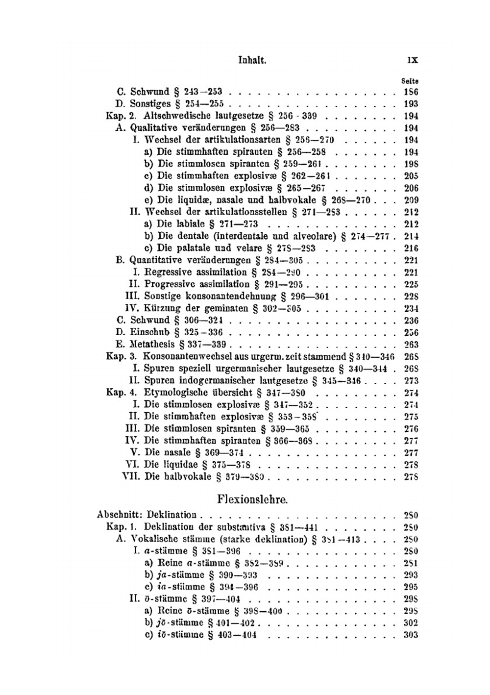 Altschwedische Grammatik. mit Einschluss der Altgutnischen | Noreen Adolf Gotthard