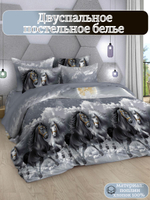 Постельное белье 2 спальное, поплин, наволочки 70х70, 100% хлопок, ивановский текстиль постельное белье