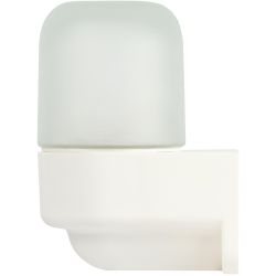 Светильник ЭРА НББ 01-60-003 для бани и сауны полиамид/стекло угловой IP65 E27 max 60Вт белый НПБ400 термостойкий