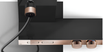 Термостат Gessi HI-FI, с полочкой, скрытая часть, до 2-х функций одновременно, цвет Chrome
