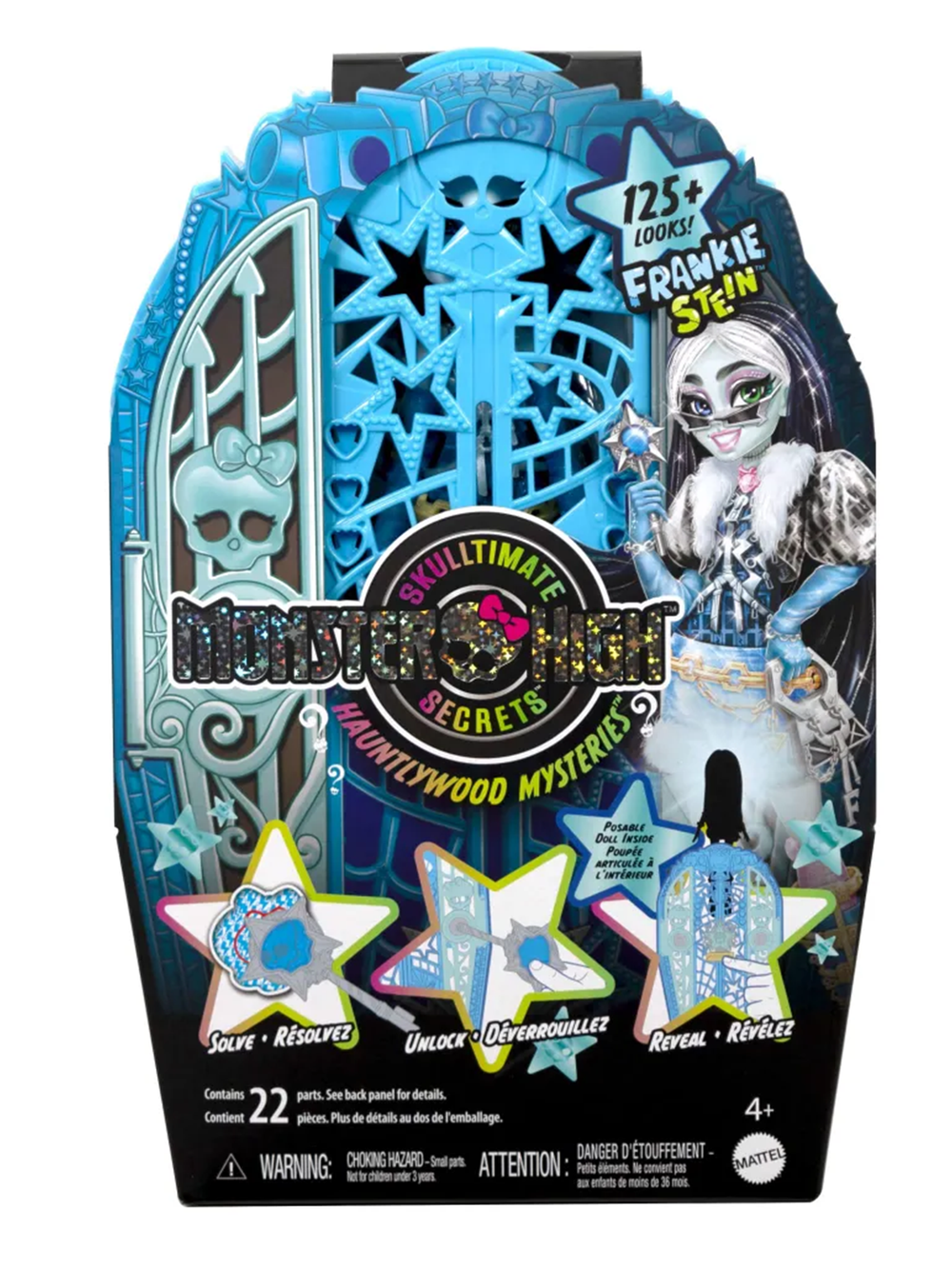 Монстр Хай Фрэнки Штейн JBG81 "Skulltimate Secrets Hauntlywood Mysteries"