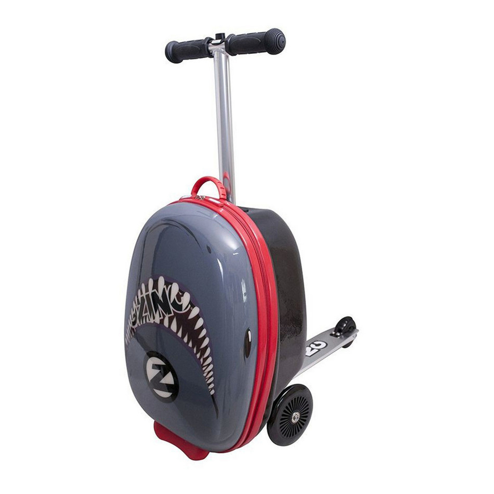 Чемодан-самокат Zinc "Акула" Flyte