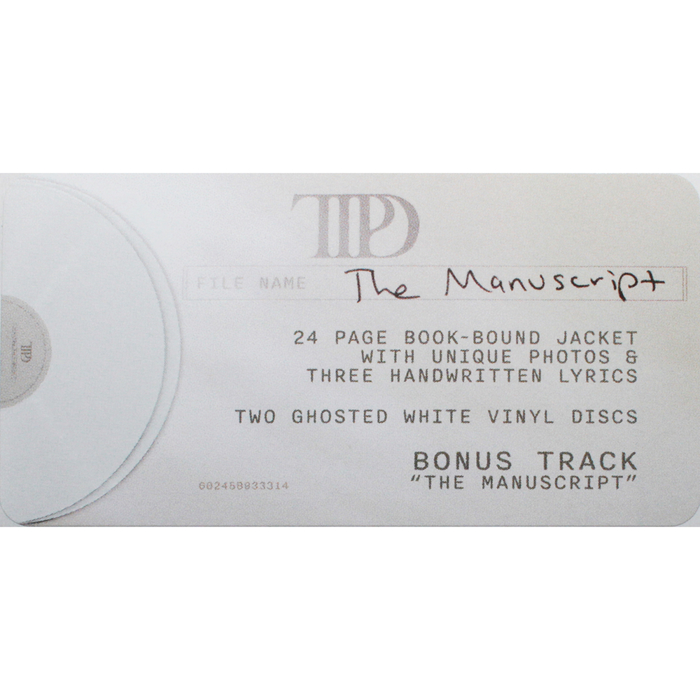 Taylor Swift / The Tortured Poets Department (Coloured Vinyl)(2LP)