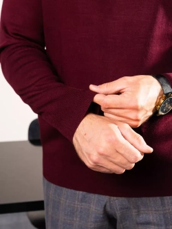 Джемпер Турция тонкий теплый с горлом