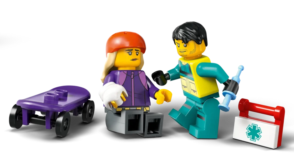Конструктор LEGO City 60451 Скорая помощь