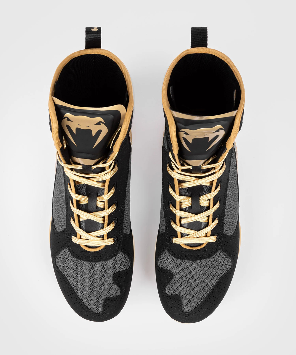 Боксерки Venum Elite Black/Beige