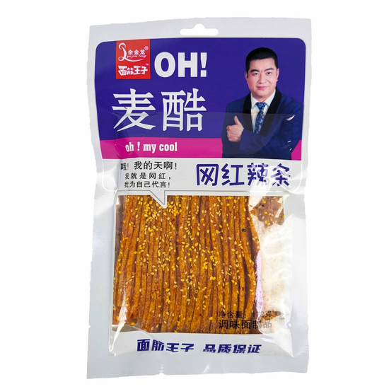 Соевая соломка OH! my cool острые, 172гр.(Китай)
