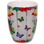 Кружка керамическая 350мл «Экзотические птицы»