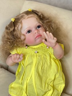 Кукла Реборн мягконабивная 60см в пакете (FA-600)