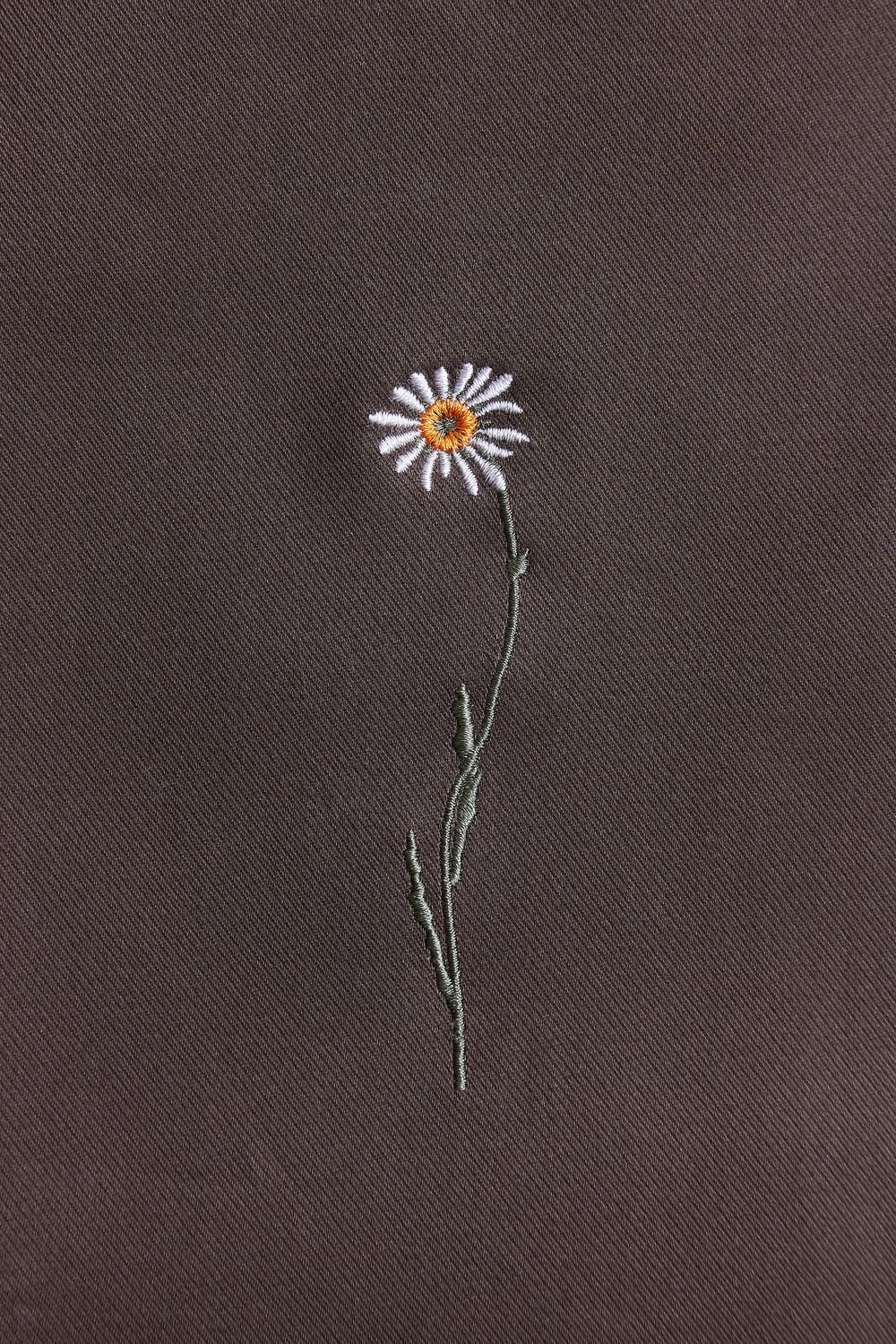 Шоппер Гербарий Ромашка коричневый