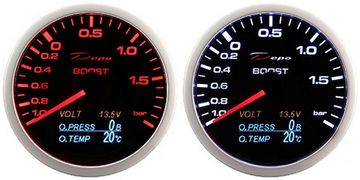 Датчик DEPO Black 4in1 EGT/ volt/ OP/ OT