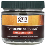 Gaia Herbs, Turmeric Supreme, 180 веганских капсул с фитокапсулами
