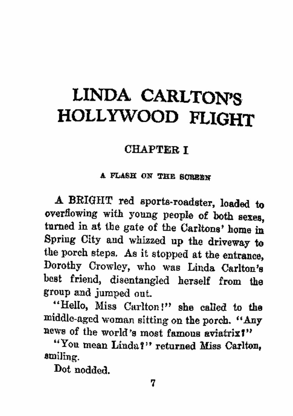 Linda Carlton's Hollywood Flight | Edith Lavell