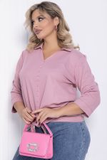Блуза Монокини (пыльно-розовая) Б12357-18 LT Collection