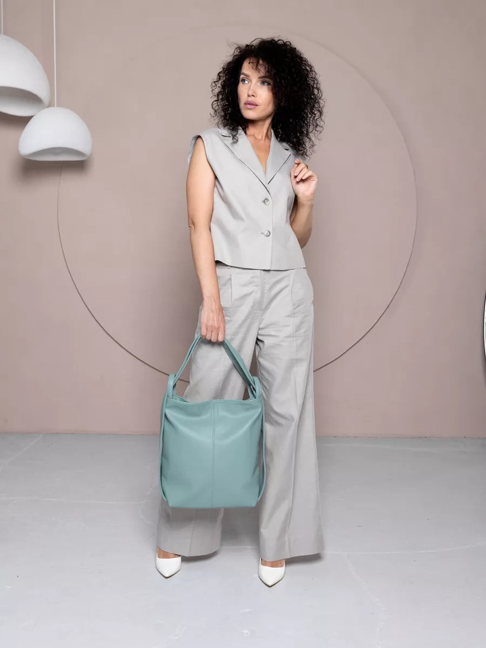 Сумка рюкзак через плечо большая трансформер