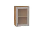 Шкаф верхний с 1-ой остекленной дверцей Лофт