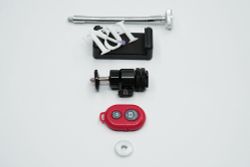 Лампа кольцевая светодиодная RL-18BII, с дисплеем, пультом и зеркалом, 49с