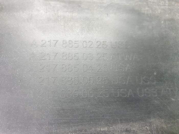 Бампер задний Mercedes S C217 (2013-2017) AMG 63