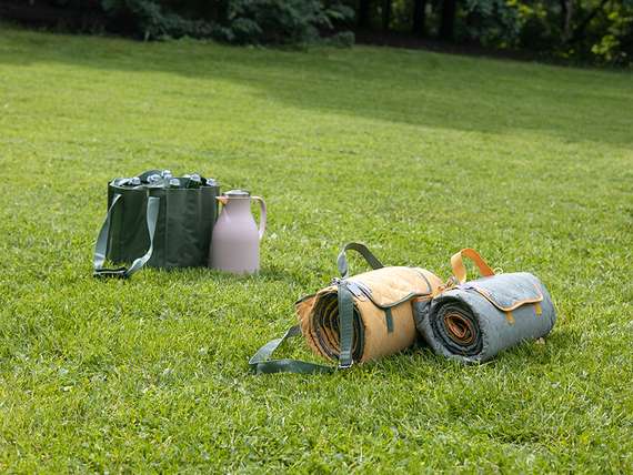 Сумка для бутылок smart picnic, темно-зеленая