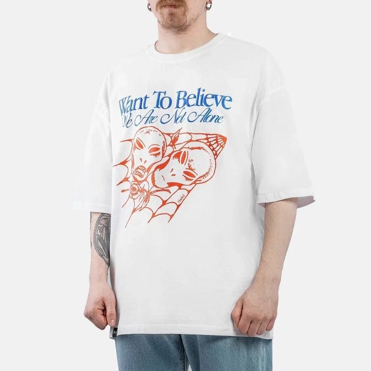 Футболка HAIDED BELIEVE, белый
