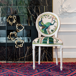 Стул Объект мечты Индокитайский зелёный павлин версия 1