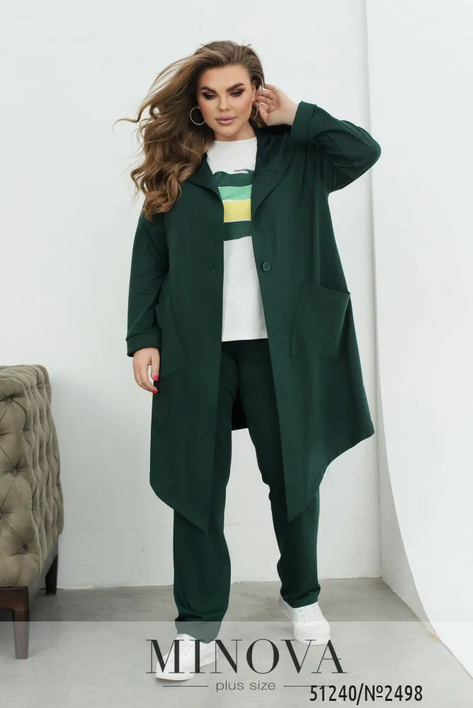 Костюм 2498-зеленый Minova