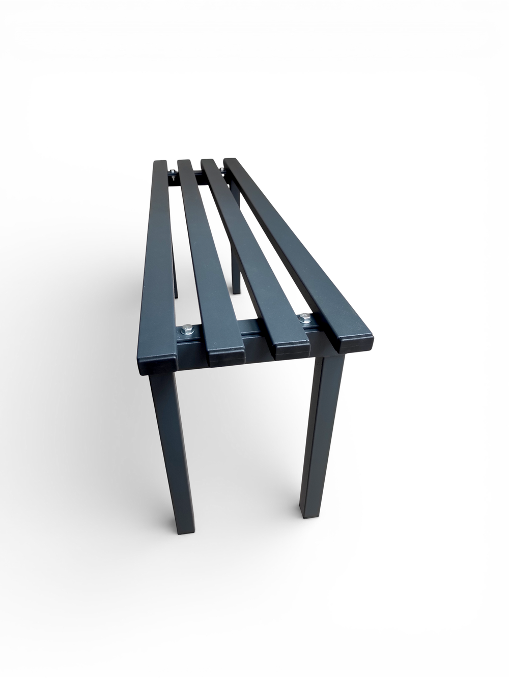 Лавочка садовая "Ладно". 1,0м. Целиком из металла.